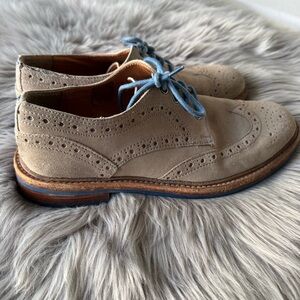 Kert Geiger Leather Oxford Shoes with Broguing